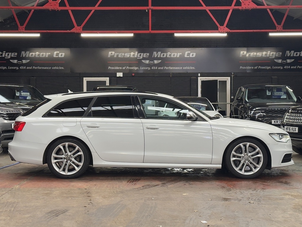 Audi S6 Avant Tfsi V8 White #3