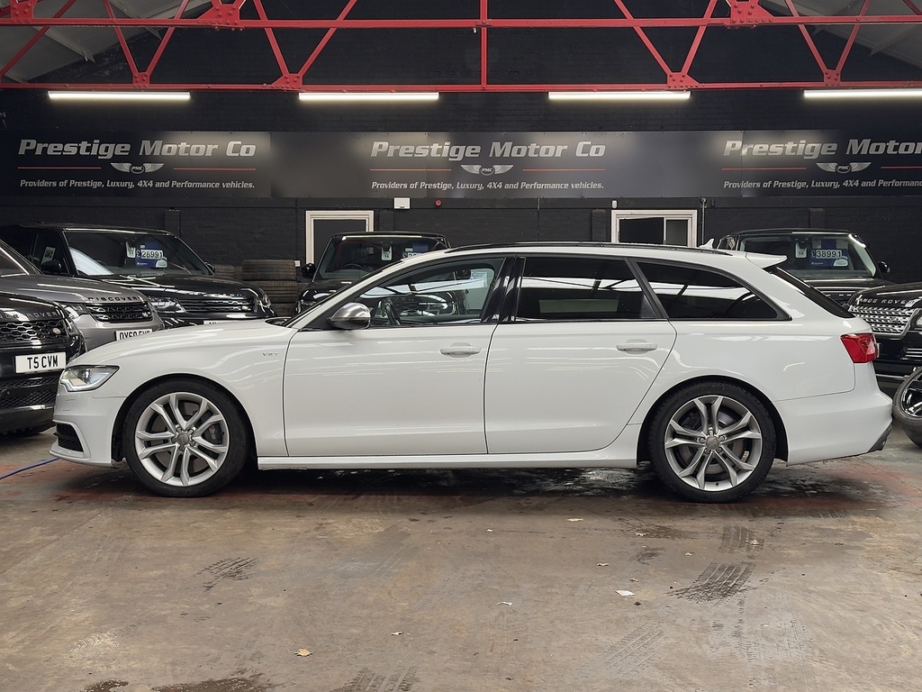 Audi S6 Avant Tfsi V8 White #6
