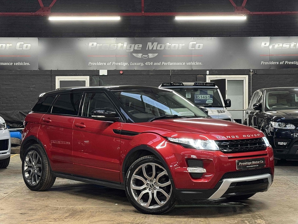 Land Rover Range Rover Evoque Sd4 Dynamic Red #2