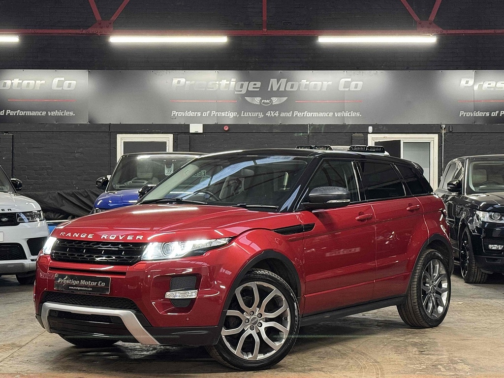Land Rover Range Rover Evoque Sd4 Dynamic Red