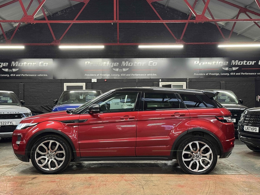 Land Rover Range Rover Evoque Sd4 Dynamic Red #6