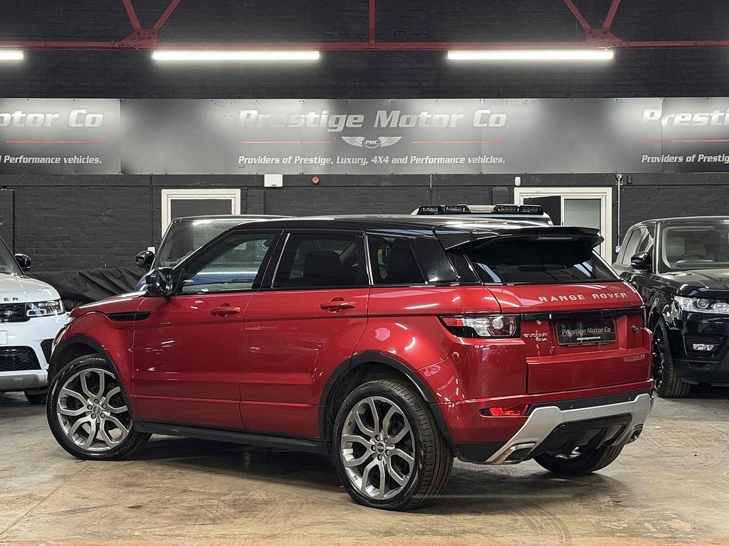 Land Rover Range Rover Evoque Sd4 Dynamic Red #5