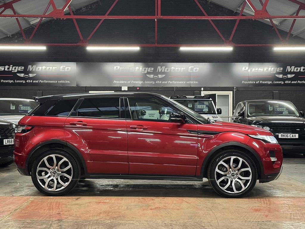 Land Rover Range Rover Evoque Sd4 Dynamic Red #3