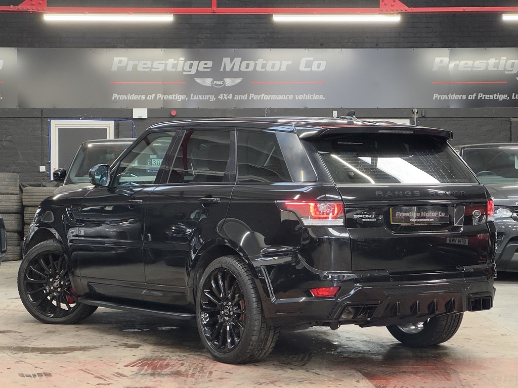 Land Rover Range Rover Sport Sd V6 Hse Black #5
