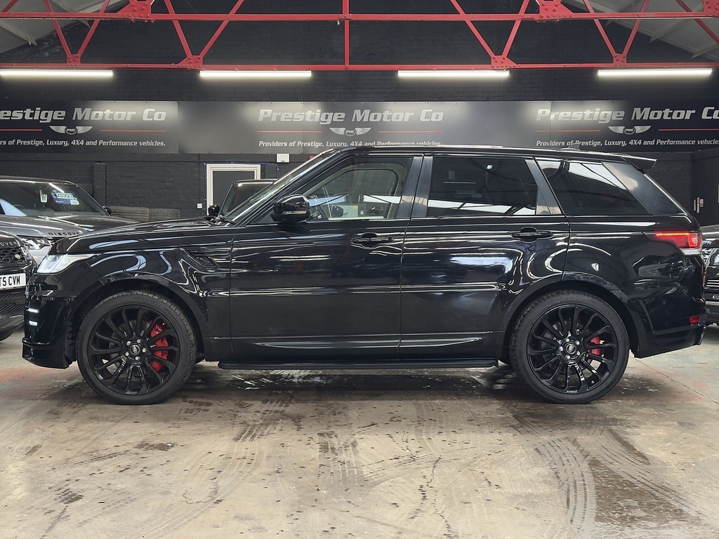 Land Rover Range Rover Sport Sd V6 Hse Black #6