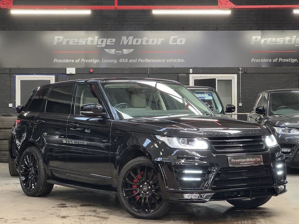 Land Rover Range Rover Sport Sd V6 Hse Black #2