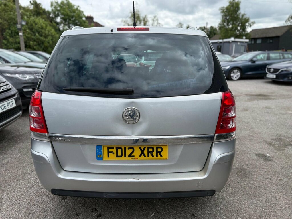 Vauxhall Zafira 1.6 16V Design Euro 5 Snav Silver #4