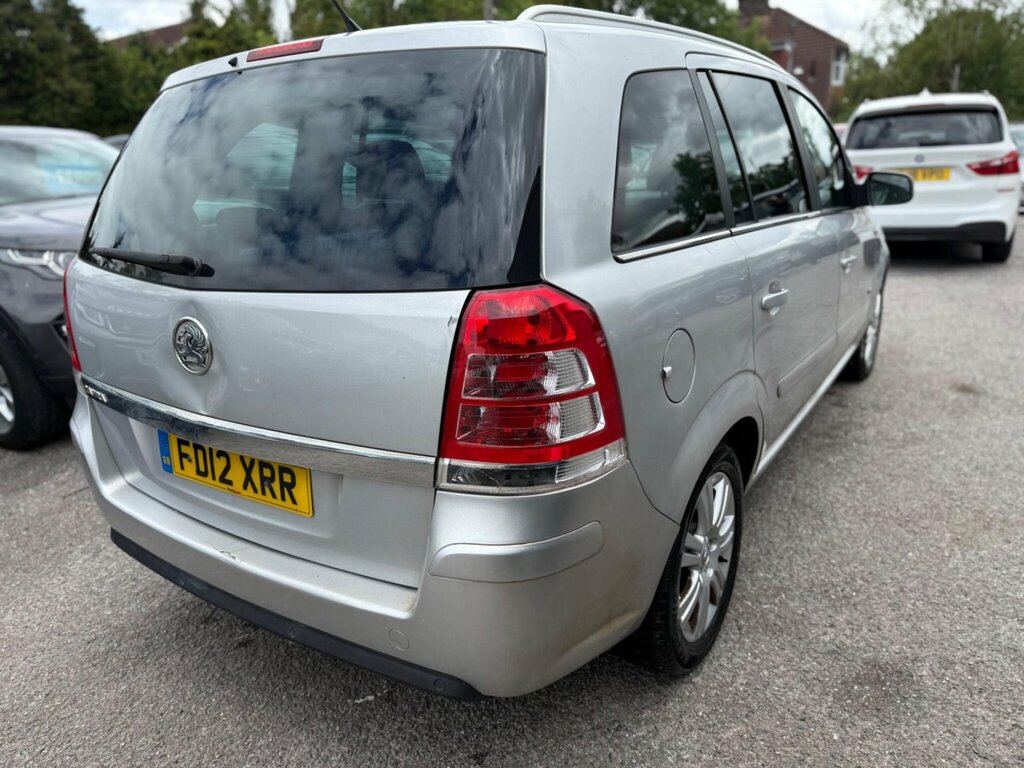 Vauxhall Zafira 1.6 16V Design Euro 5 Snav Silver #5