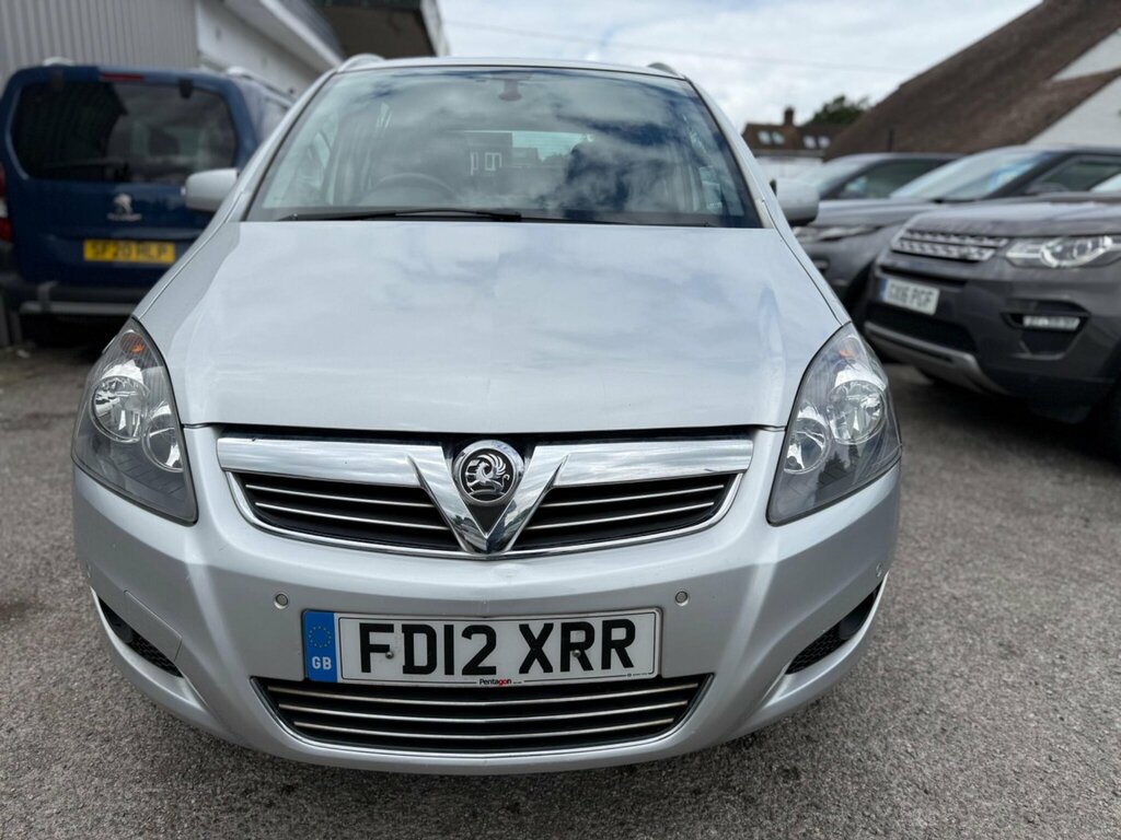 Vauxhall Zafira 1.6 16V Design Euro 5 Snav Silver