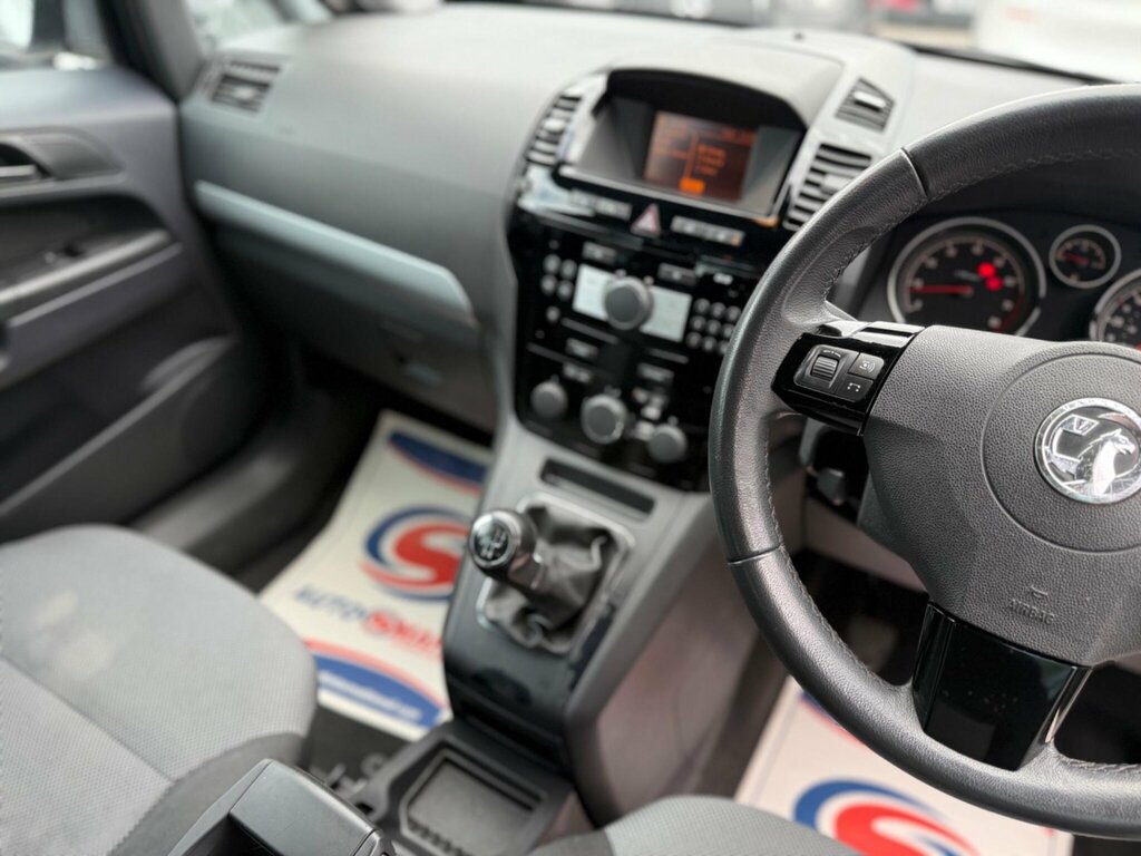 Vauxhall Zafira 1.6 16V Design Euro 5 Snav Silver #6