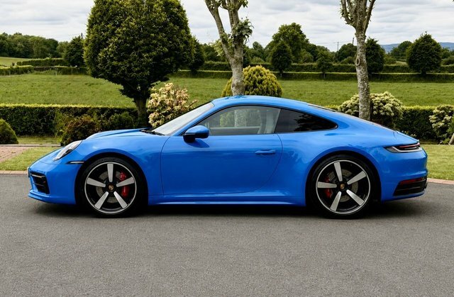 Porsche 911 992 Carrera S Coupe Blue #4