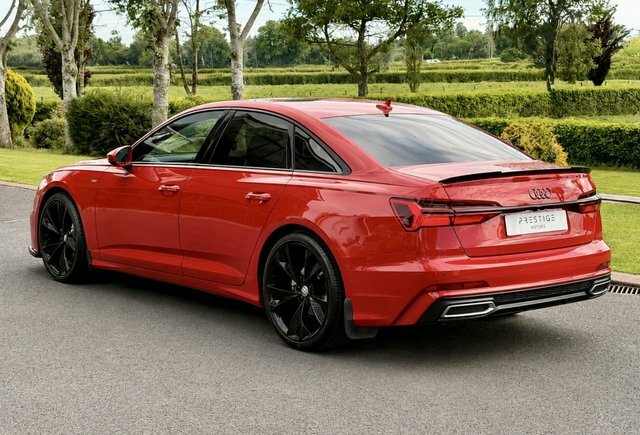 Audi A6 Saloon Tfsi 40 S Line Red #2