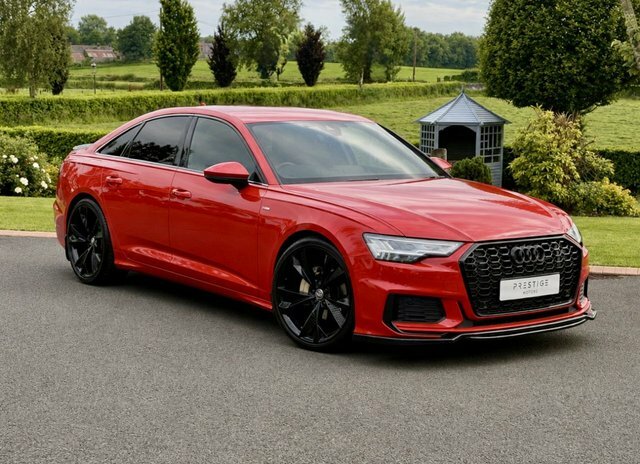 Audi A6 Saloon Tfsi 40 S Line Red #6