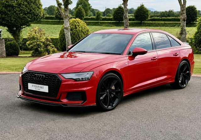 Audi A6 Saloon Tfsi 40 S Line Red