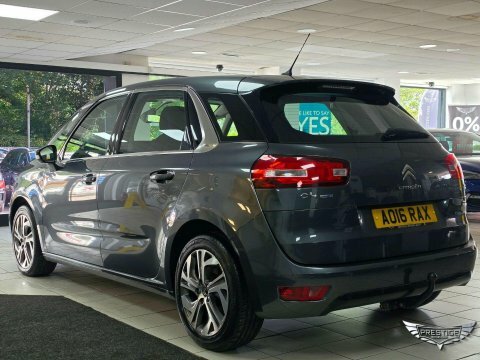 Citroen C4 Picasso Picasso 1.6 Bluehdi Selection Rear Parking Sen Grey #31