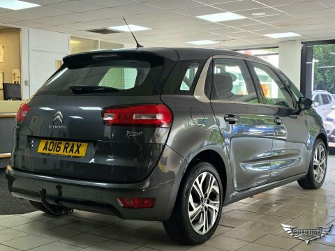 Citroen C4 Picasso Picasso 1.6 Bluehdi Selection Rear Parking Sen Grey #30