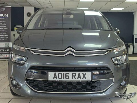 Citroen C4 Picasso Picasso 1.6 Bluehdi Selection Rear Parking Sen Grey #75