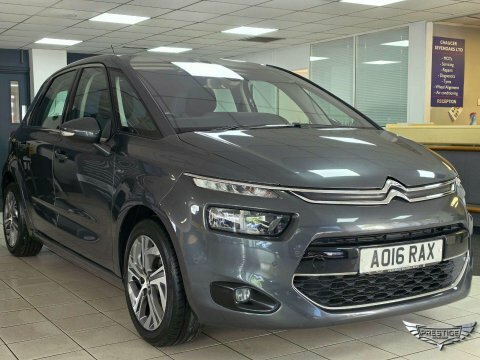 Citroen C4 Picasso Picasso 1.6 Bluehdi Selection Rear Parking Sen Grey #29