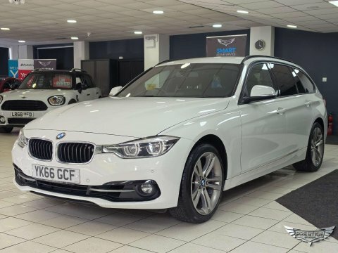 BMW 3 Series 320D Xdrive M Sport White #29