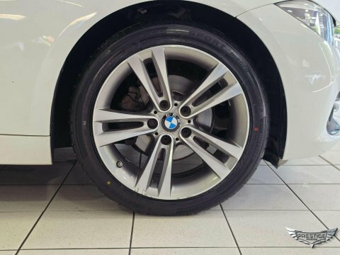BMW 3 Series 320D Xdrive M Sport White #60