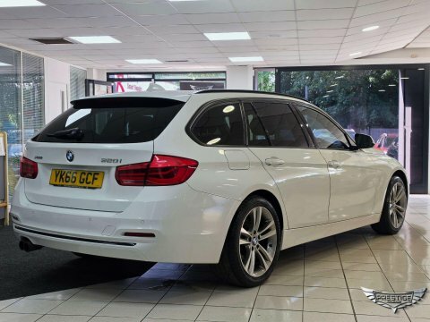 BMW 3 Series 320D Xdrive M Sport White #74