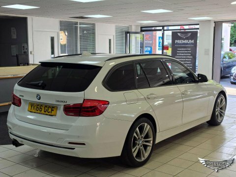 BMW 3 Series 2.0 320I Sport White #3