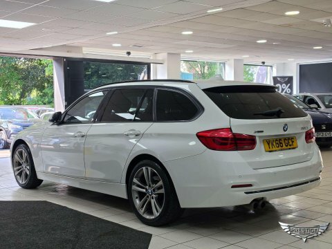 BMW 3 Series 320D Xdrive M Sport White #32