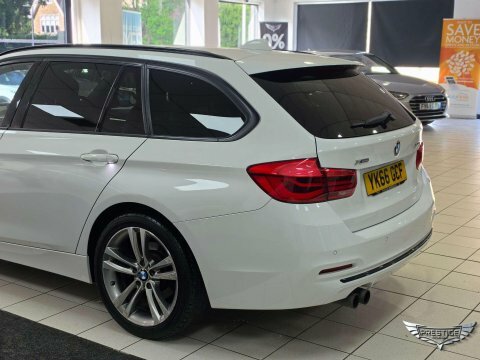 BMW 3 Series 320D Xdrive M Sport White #33