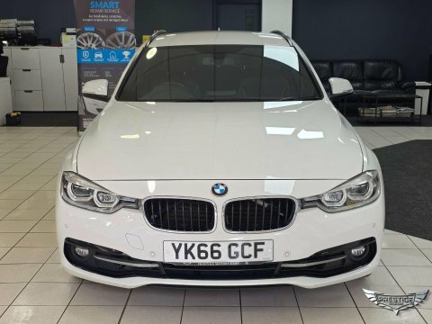 BMW 3 Series 320D Xdrive M Sport White #77