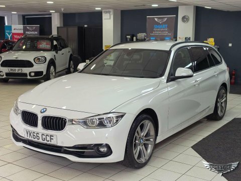 BMW 3 Series 2.0 320I Sport White #2