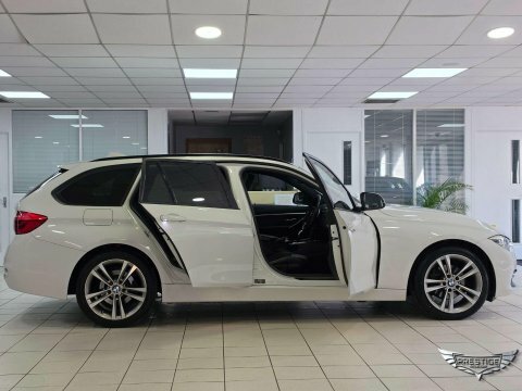 BMW 3 Series 320D Xdrive M Sport White #37