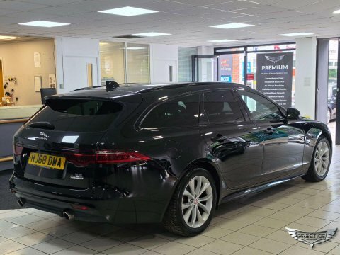 Jaguar XF 2.0I R-sport Sportbrake HJ68DWA Black #3