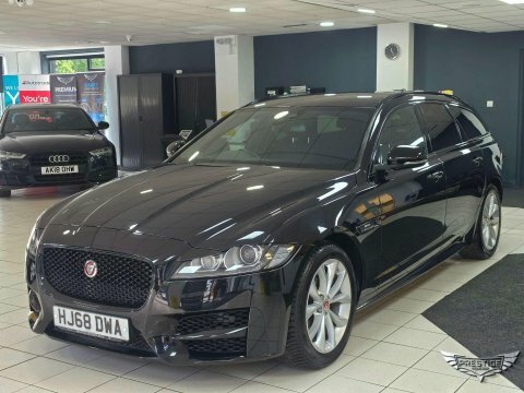 Jaguar XF 2.0I R-sport Sportbrake HJ68DWA Black #2