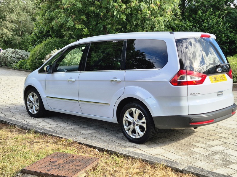 Ford Galaxy 2.0T Ecoboost Titanium Mpv White #4