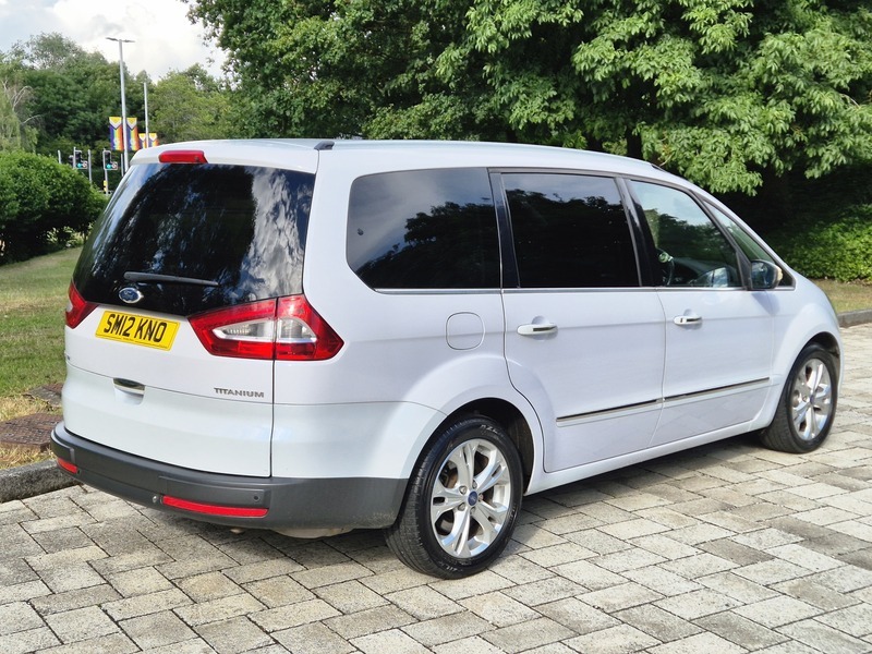 Ford Galaxy 2.0T Ecoboost Titanium Mpv White #3