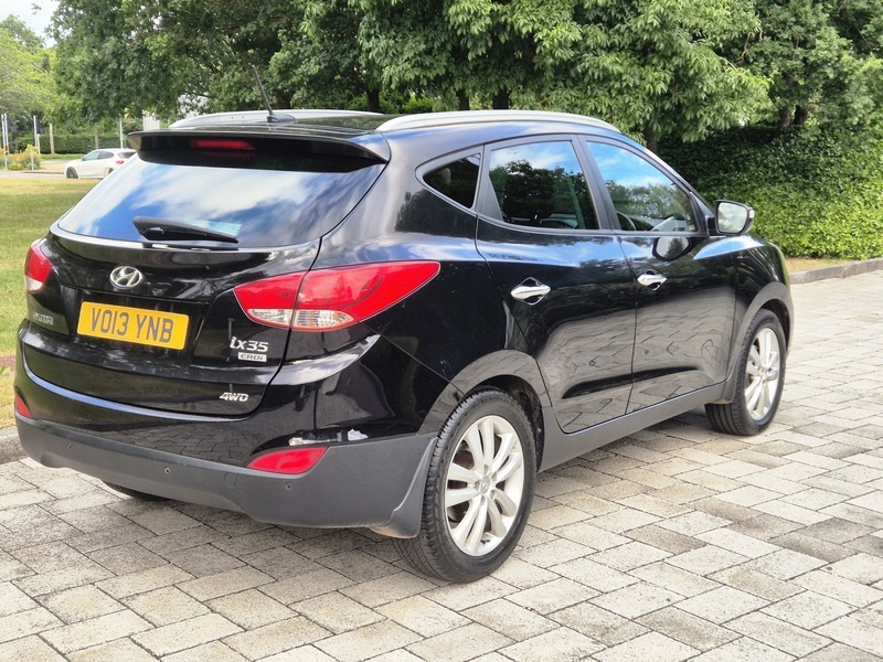 Hyundai Ix35 2.0 Crdi Premium Suv Black #3