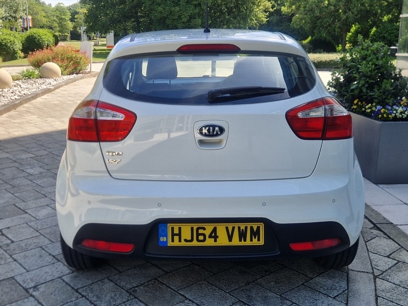 Kia RIO Hatchback 1.4 Crdi Ecodynamics 2 Euro 6 Ss White #10