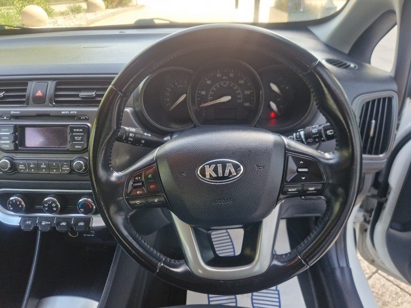 Kia RIO Hatchback 1.4 Crdi Ecodynamics 2 Euro 6 Ss White #15