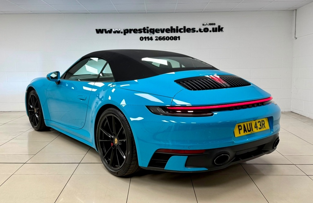 Porsche 911 S Pdk Low Milage, Porsche Extended Warranty Blue #3