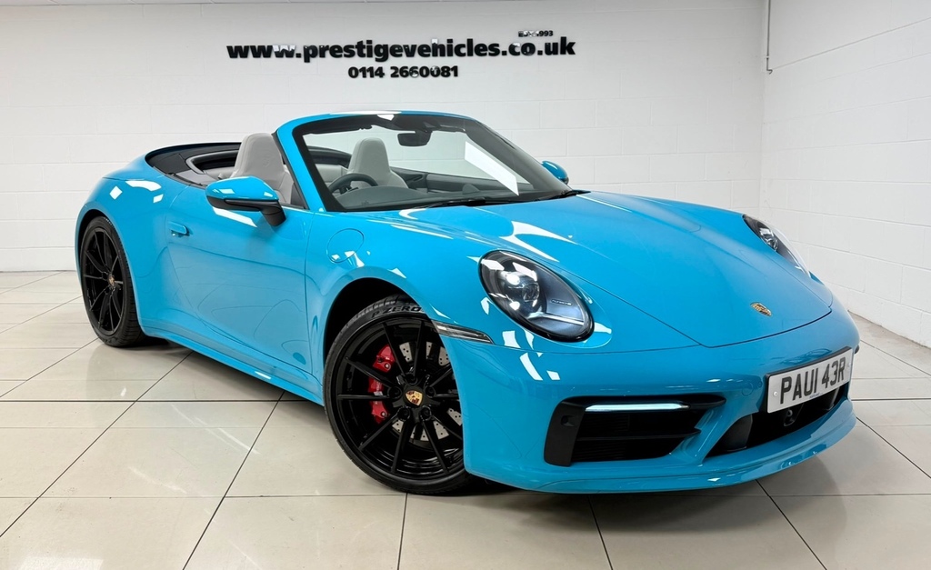 Porsche 911 S Pdk Low Milage, Porsche Extended Warranty Blue
