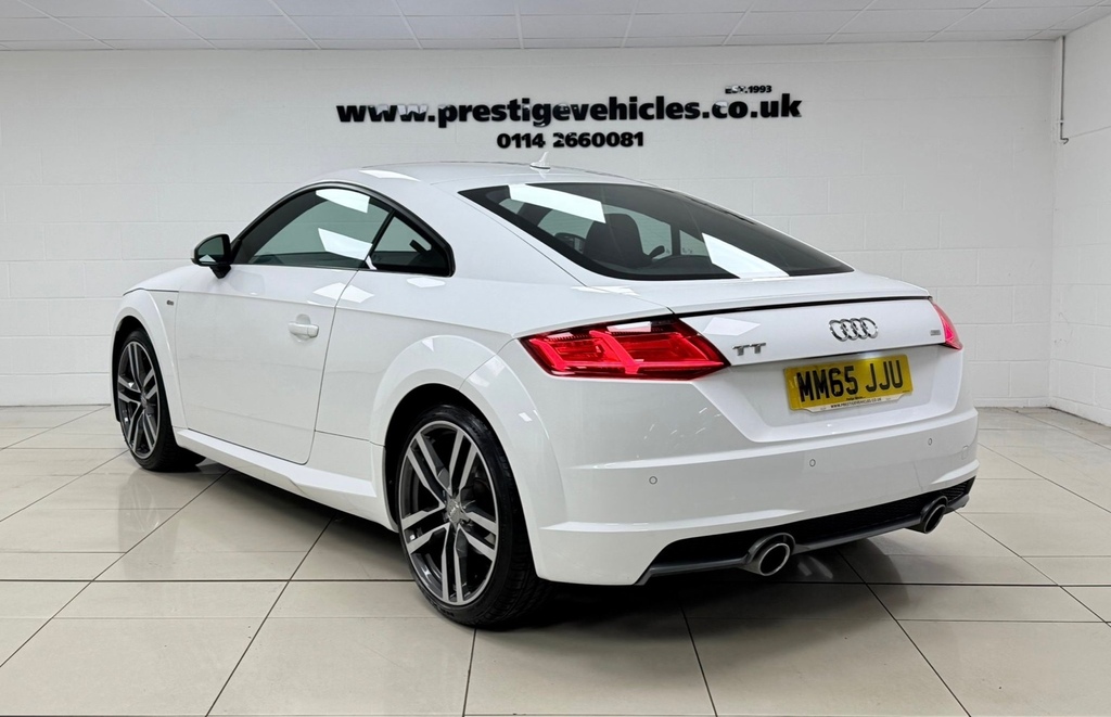 Audi TT 2.0 Tdi Ultra S Line White #3
