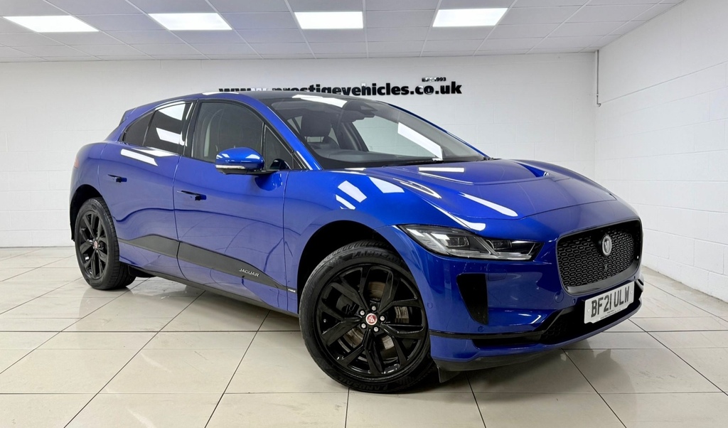 Jaguar I-Pace 294Kw Ev400 Hse 90Kwh 11Kw Charger Blue
