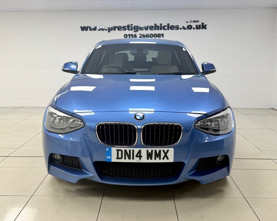 BMW 1 Series 120D M Sport Step DN14WMX Blue #5