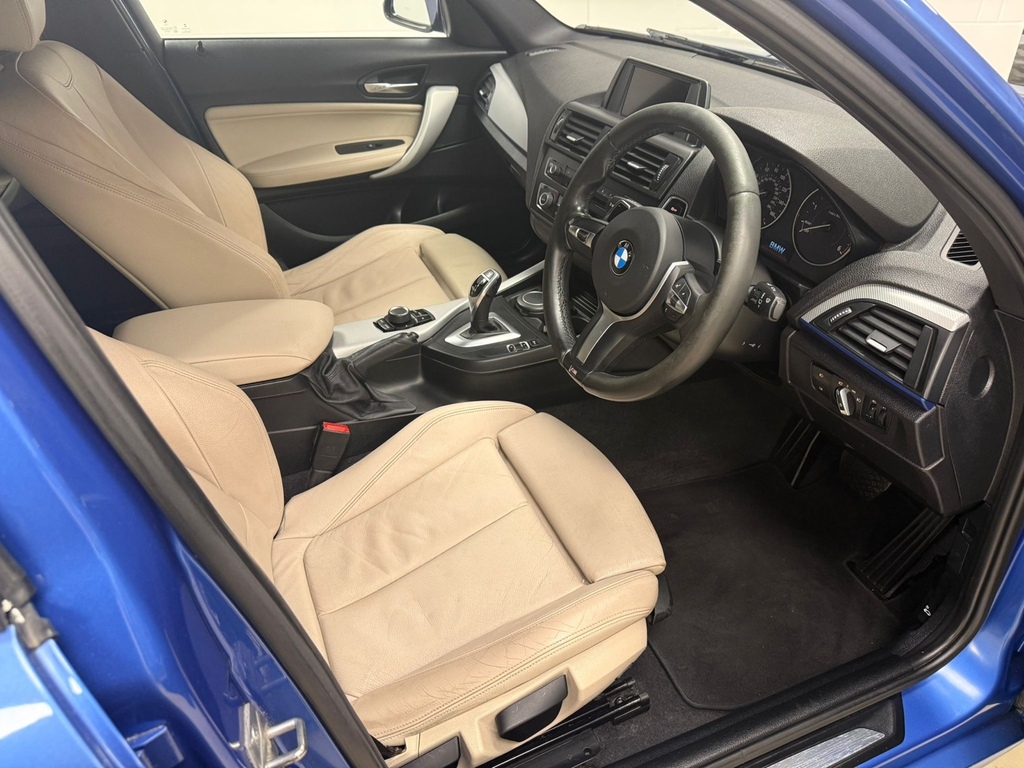 BMW 1 Series 120D M Sport Step DN14WMX Blue #2