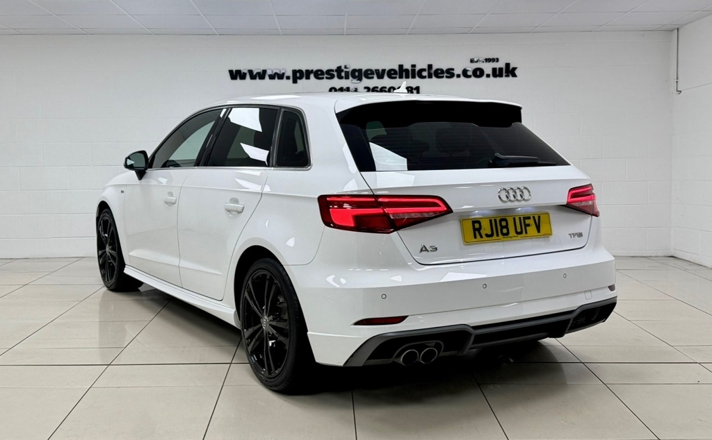 Audi A3 1.5 Tfsi S Line White #3