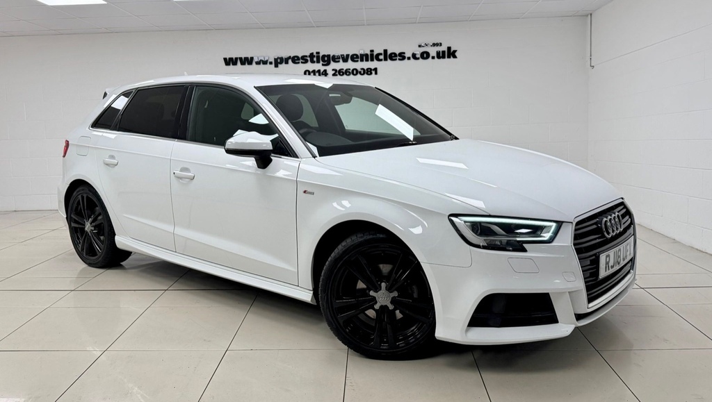 Audi A3 1.5 Tfsi S Line White