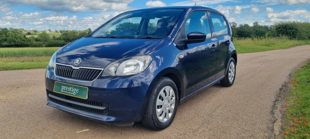 Skoda Citigo Hatchback 1.0 Mpi Greentech Se 2013 Blue