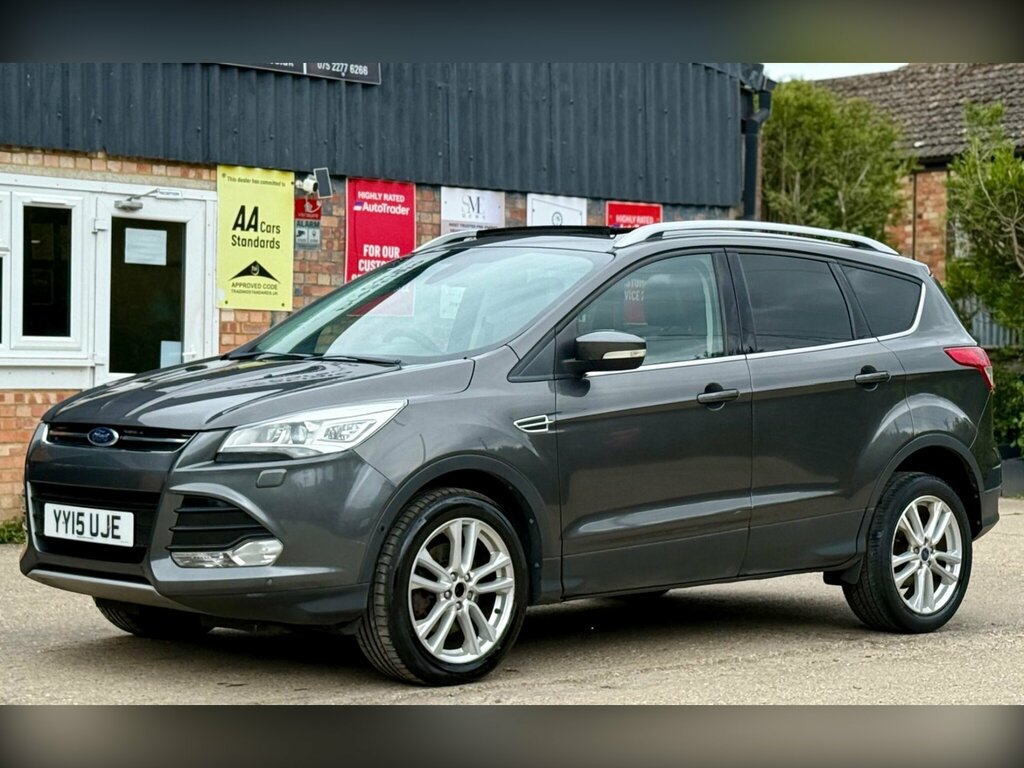 Ford Kuga 2.0 Tdci Titanium X 2Wd Euro 6 Ss YY15UJE Grey #3