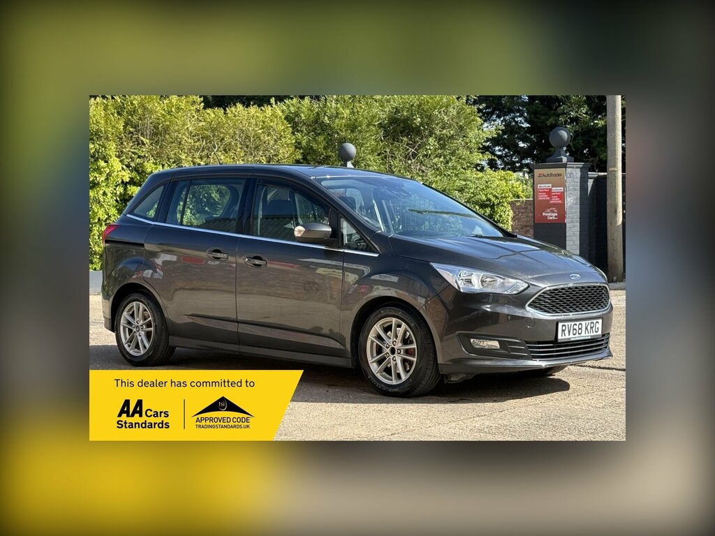 Ford Grand C-Max 1.0T Ecoboost Gpf Zetec Euro 6 Ss Grey
