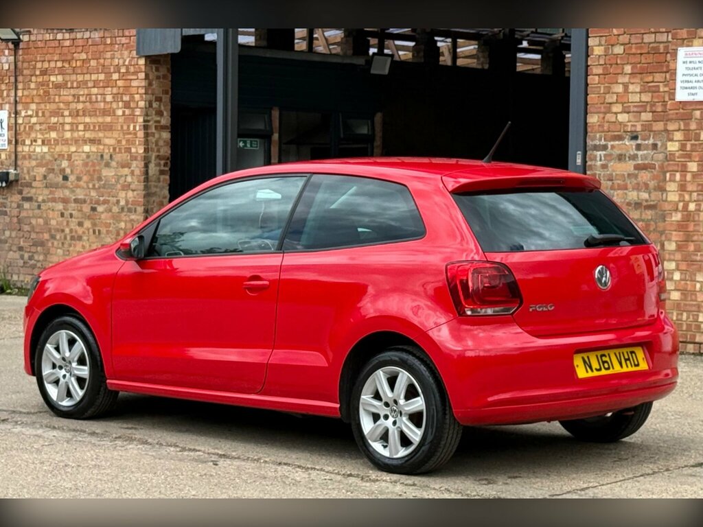 Volkswagen Polo 1.2 Match Euro 5 NJ61VHD Red #4